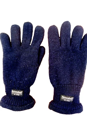 Handschuhe Thinsulate Wolle gefüttert ca.gr.7/8 - Bild 1 von 2