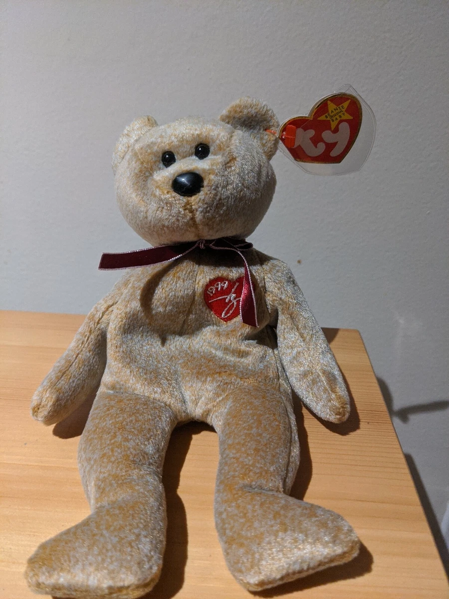 1999 signature bear beanie 2024 baby without tag