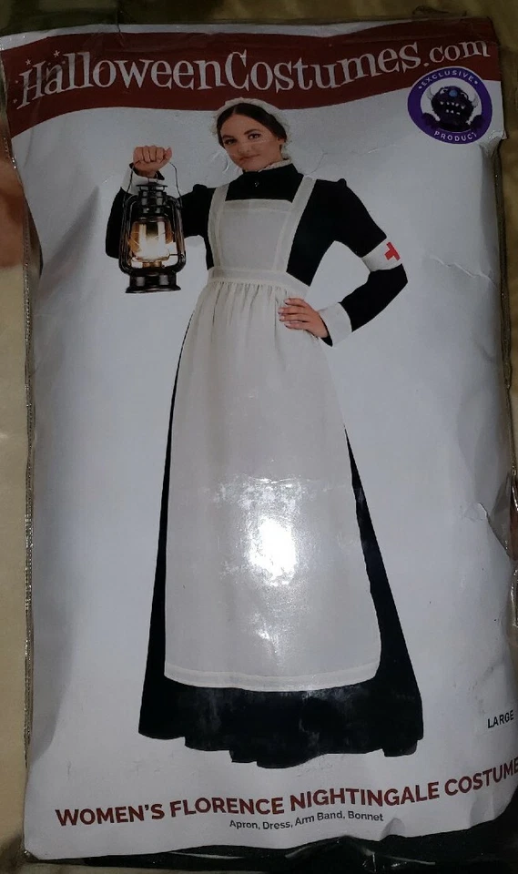 Halloween Florence Nightengale Costum - Image 2 of 2