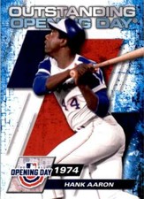 2021 Topps Opening Day Outstanding #OOD-10 Hank Aaron Atlanta Braves