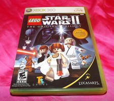 🎮 MICROSOFT XBOX 360 LEGO STAR WARS II THE ORIGINAL TRILOGY & MANUAL COMPLETE