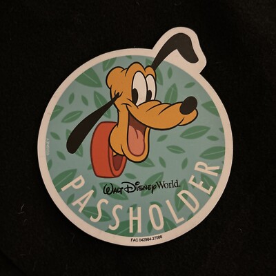 Disney Pluto Passholder Magnet - Flower/Garden 2019 -  Car Fridge Free Ship