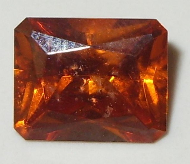 8.60ct RARE BRIGHT GOLDEN ORANGE FACETED POLISH ZINCITE SPECIAL eBay