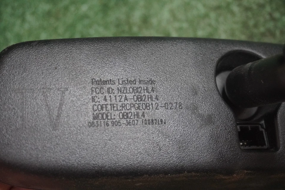 2017 2018 2019 INFINITI Q50 INTERIOR Rear View Mirror OEM 905-3607 - image 4 of 4