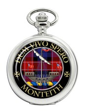 Monteith Scottish Clan Pocket Watch