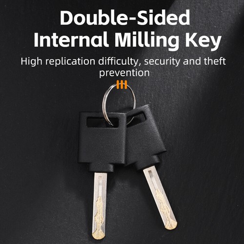 WEST BIKING Alloy Steel Anti-theft Bike Bicycle Secure Cable Lock 2 Keys Bracket - Picture 8 of 27