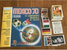 MEXICO 70 PANINI Empty Album + COMPLETE Card 1970 + rimet cup 1934 and 1938 Copy
