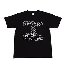 Nirvana Unplugged In New York T-shirt MTV Mens Medium Fan Art Kurt Cobain Grunge