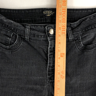 Jean Femme Riders By Lee Bootcut Taille 36 - Jambe 32, Noir Délavé, Occasion Très Bon état