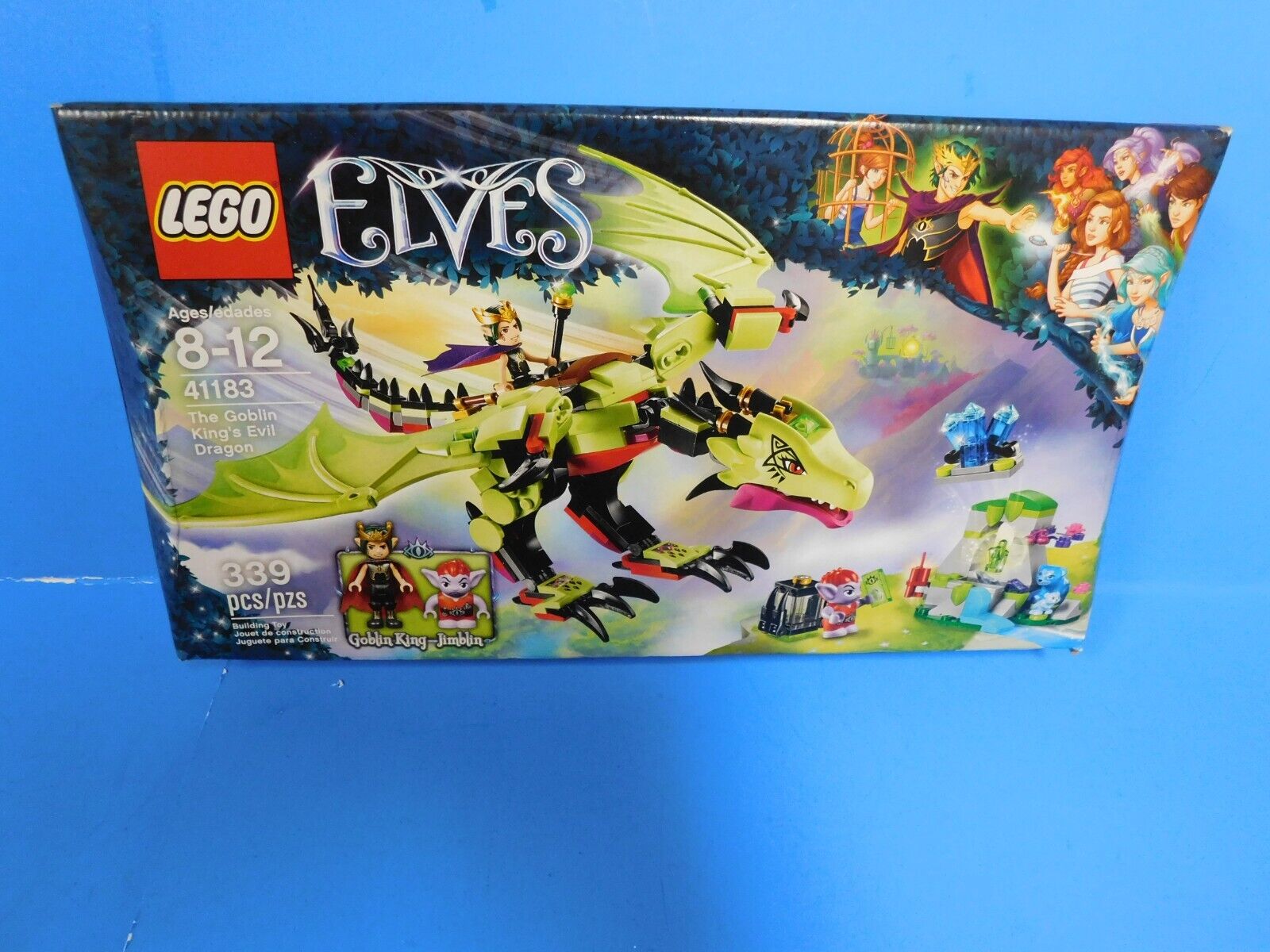 LEGO Elves The Goblin King's Evil Dragon (41183) New In box Sealed Box *ST