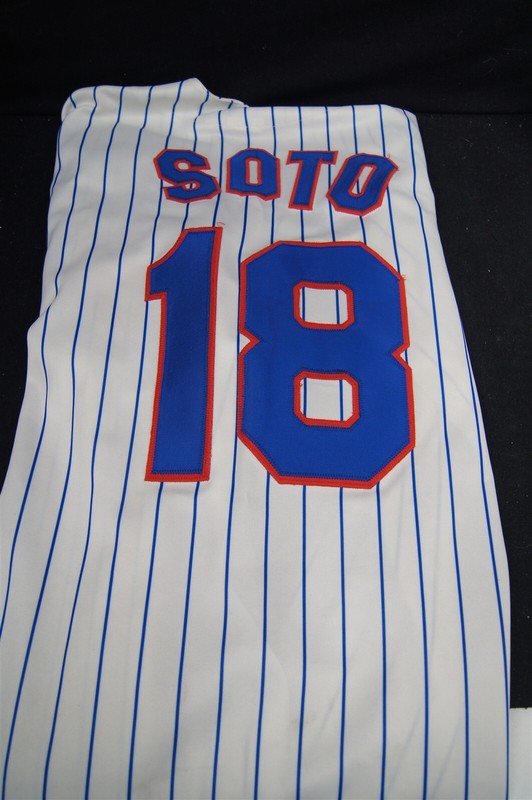 GEOVANY SOTO #18 CHICAGO CUBS Majestic Home Jersey