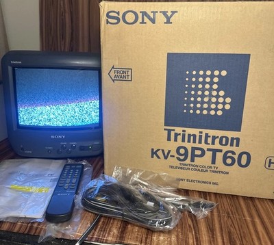 Vintage Sony KV-9PT60 Trinitron Color TV 100% Complete | eBay