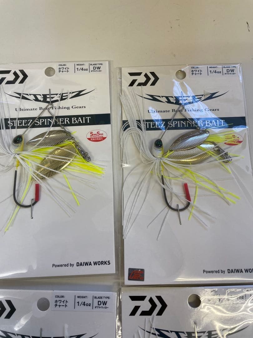 Daiwa Steez Spinnerbait 4 Set Lure - Image 2