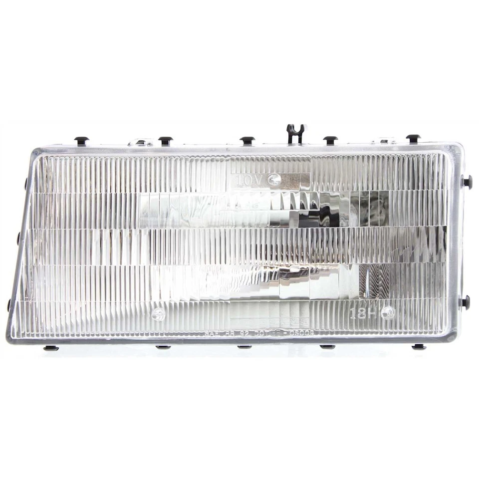 Headlights Headlamps Left & Right Pair Set for Chrysler Lebaron Spirit Acclaim - Image 2 of 4