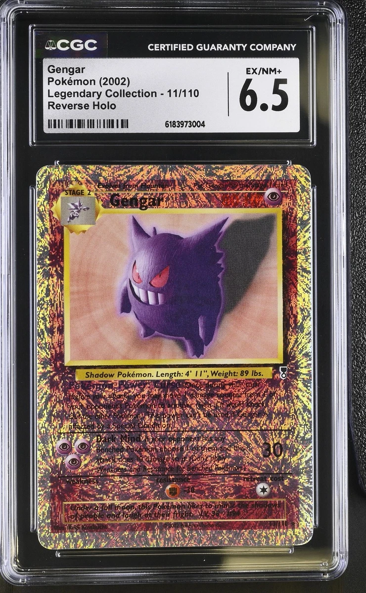 Gengar Pokémon TCG Legendary Collection Individual Collectible