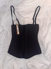 Skims Body Waist Cincher Onyx Black Women  s Size Medium NWT