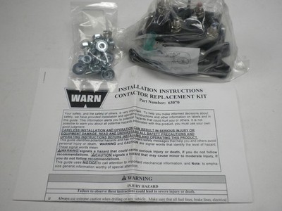 WARN 63070 Winch Replacement Contactor 2.5ci 3.0 and A2500 Models