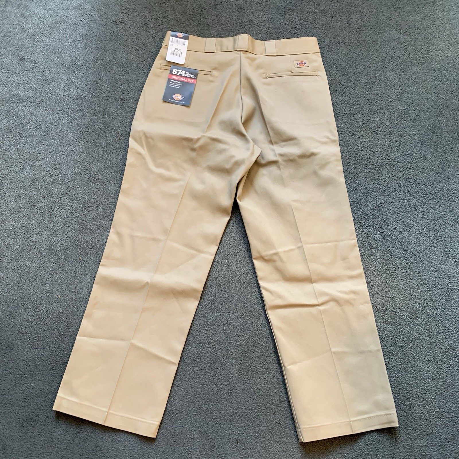 BNWT Dickies Original 874 Work Pants - 36x29 image 2
