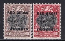 North Borneo 1918 Red Cross Two Cents Top Value Set MNH Reproduction Stamp sv