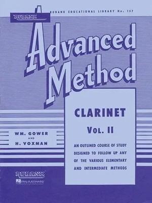 H. Voxman (u. a.) | H. Voxman Rubank Advanced Method Clarinet Vol. 2 Clarinet...