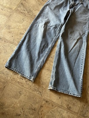 パンツ 90s Levi's silvertab MASSIVE Levi's Silvertab Massive Wide-Leg Light Blue Distressed Denim