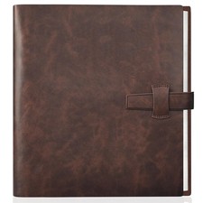 Artmag Photo Album 8x10 100 Photos, Thick Leather Cover Picture Album with 20...