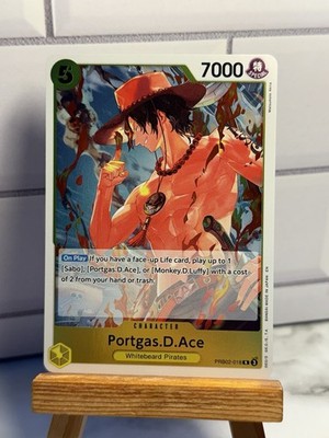 Portgas D. Ace PRB02-018 R ONE PIECE Card The Best 2 - ONE PIECE