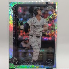 Topps Chrome Logofractor Edition Ryan McMahon Rockies Card 66 2025