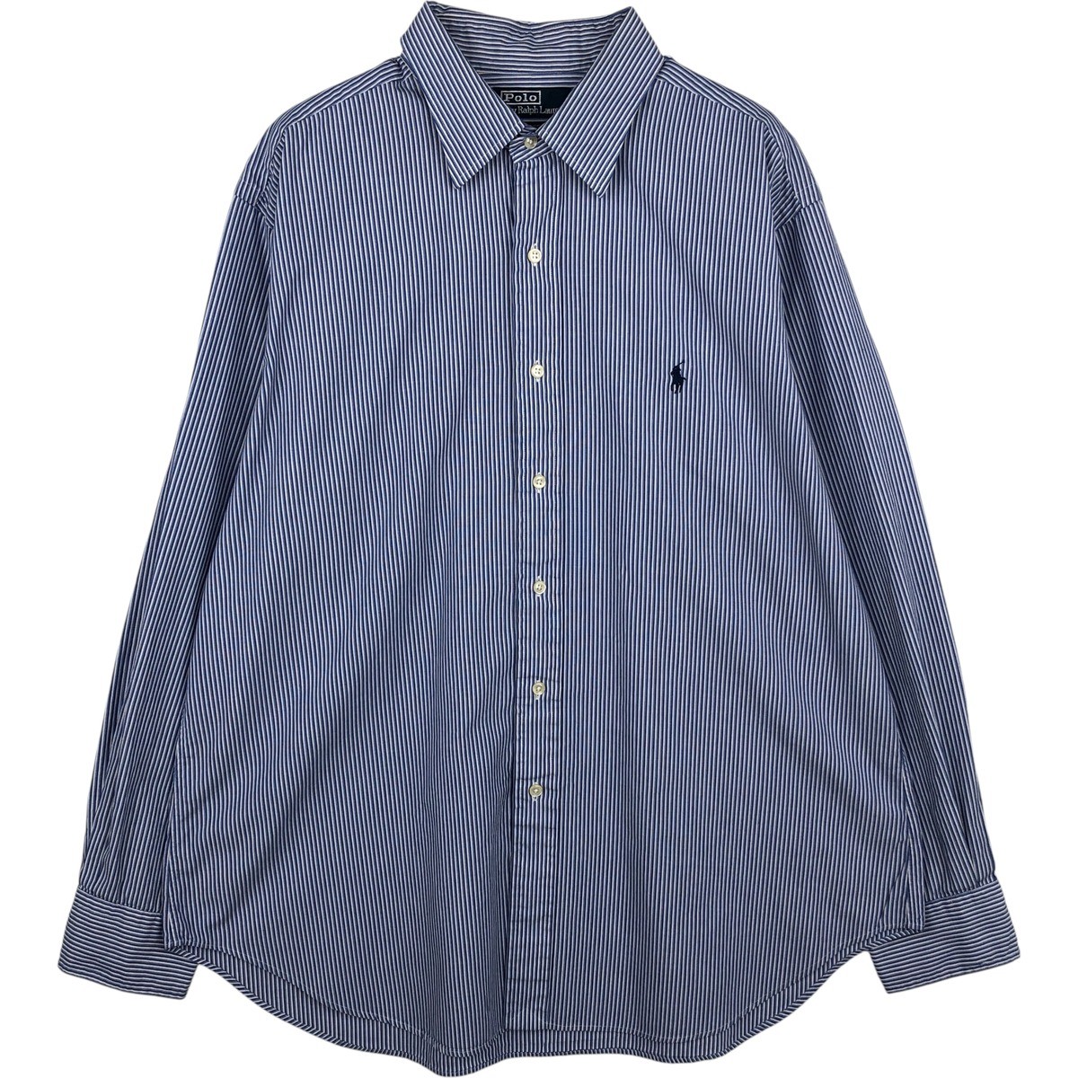 Vintage Ralph Lauren POLO by Ralph Lauren ANDREW long-sleeved cotton striped...