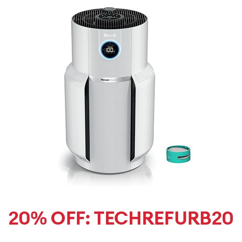 Shark R-HP302 NeverChange Air Purifier MAX, White - Certified