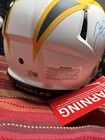 Justin Herbert Signed Autograph Full Size Authentic Lunar Helmet Beckett COA — photo 4