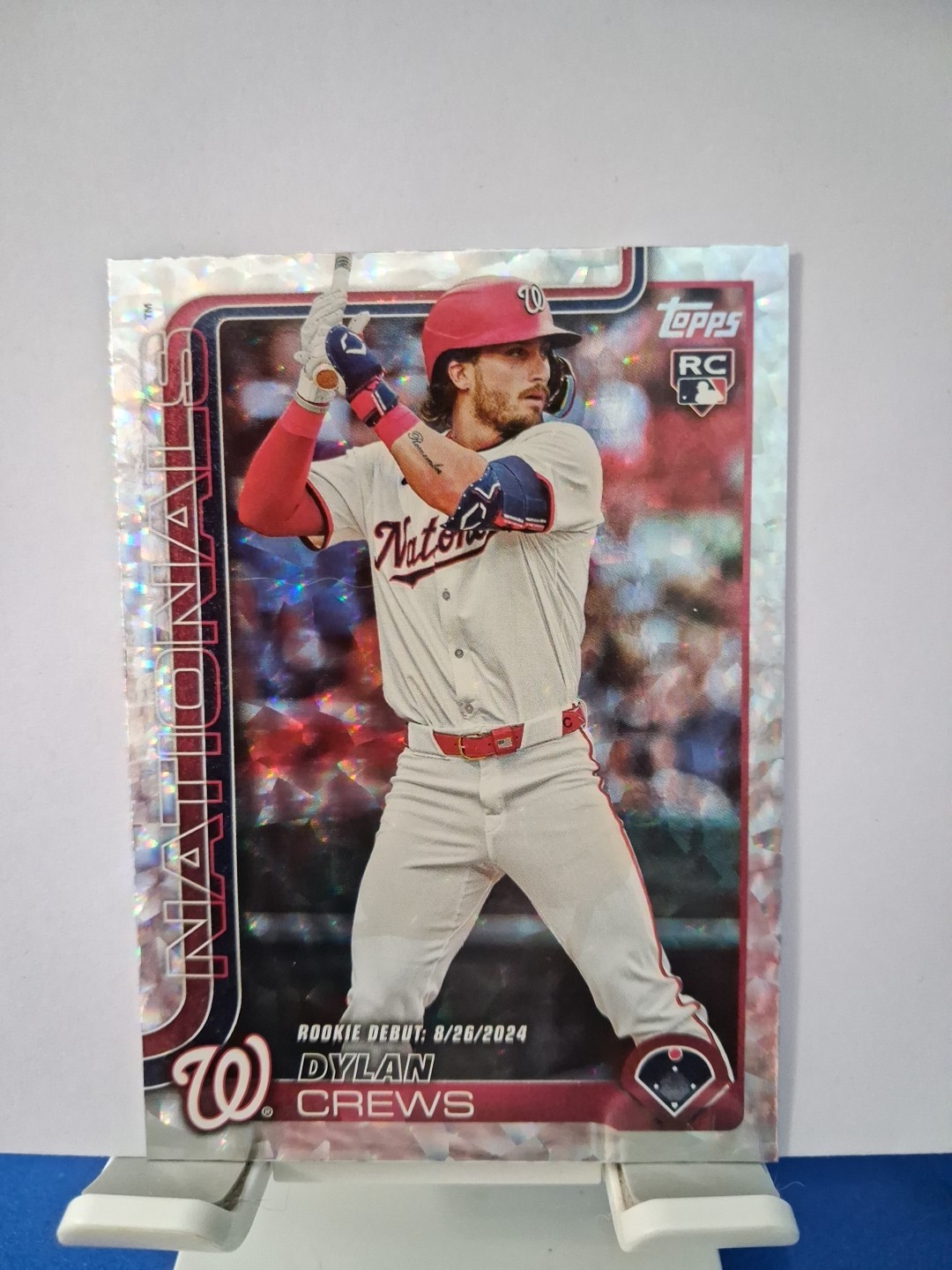 2025 Topps Update Silver Foilboard Dylan Crews Rookie Card #US223