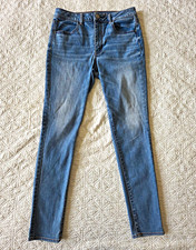 American Eagle Outfitters Super Stretch Highrise Slim Jegging Jeans 12 Med Wash