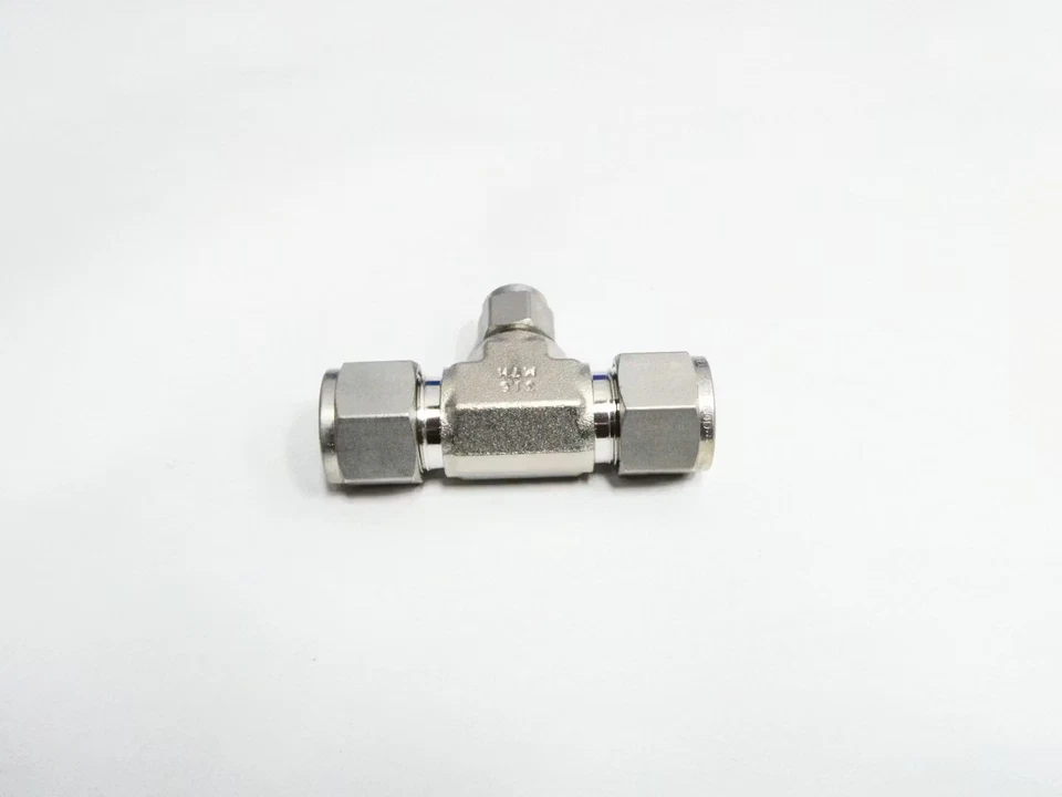 Box Of 50 Swagelok SS-810-3-8-4 Stainless Tee 1/2in Tube 1/2in Tube 1/4in Tube - Image 2 of 4