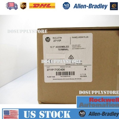 New Factory AB 2711P-T12C4D8 2711P-T12C4D8 PanelView Plus 12.1'' Sealed In Box US