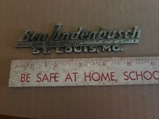 Ben Lindenbusch Studebaker Amc St Louis Mo Metal Car Dealership Dealer Emblem