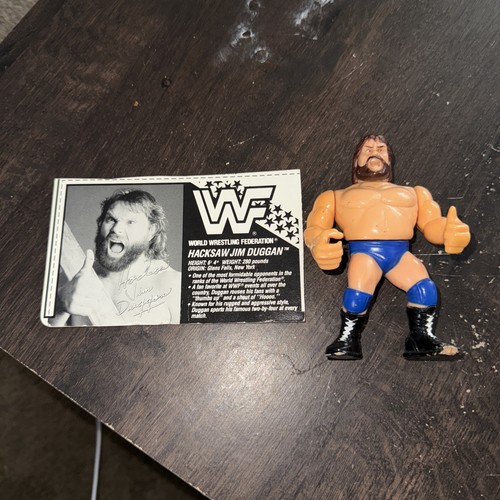 1991 WWF (WWE) Hasbro Series 2 Hacksaw Jim Duggan ...