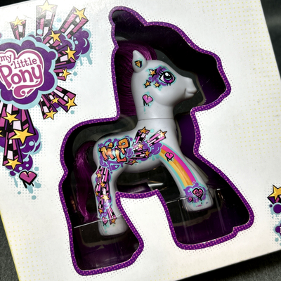 MY LITTLE PONY MLP G3 Graffiti Pony 2010 SDCC Comic Convention