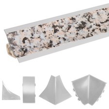 Abschlussleiste Küchenarbeitsplatte 23x23mm Weichsockelleiste Arbeitsplatte