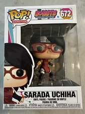 Figura Funko Pop Vinilo Boruto Sarada Uchiha #672 Nuevo en Caja