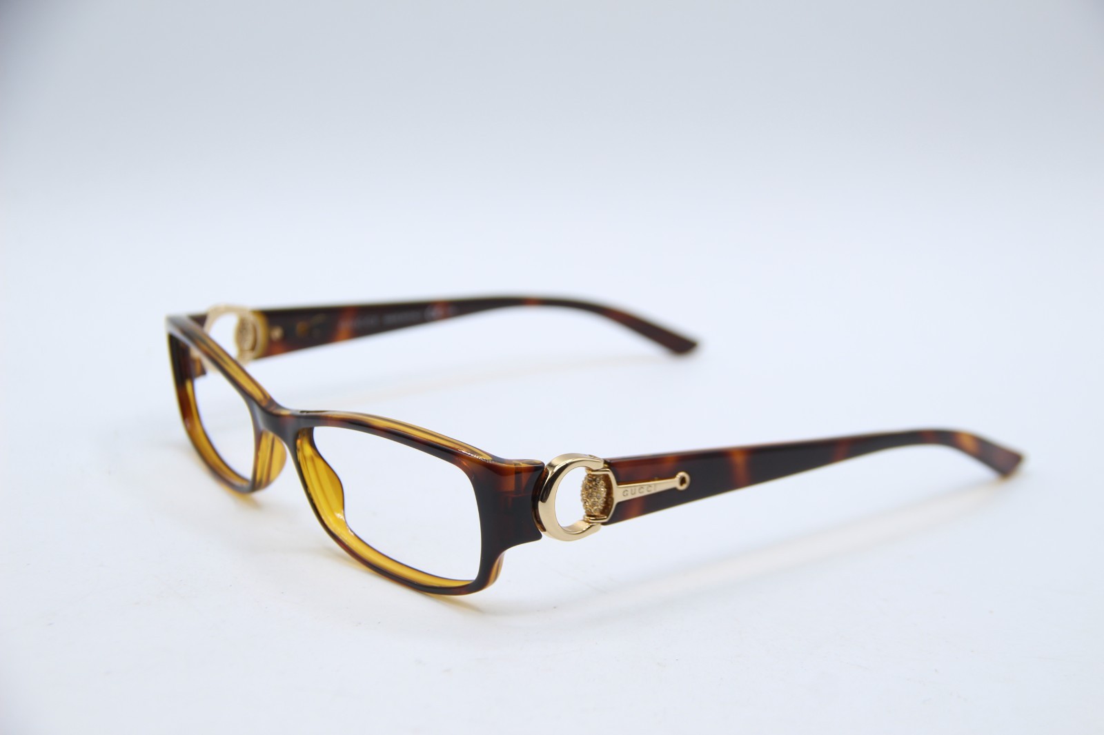 GUCCI GG 3553 UOO HAVANA GOLD AUTHENTIC FRAMES EYEGLASSES 52-16
