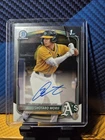 2025 Bowman Chrome Prospect Shotaro Morii 1st Bowman Auto CPA-SM Oakland A's