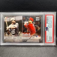 Babe Ruth, Shohei Ohtani #MOW-1 Prices | 2018 Topps Now Moment of