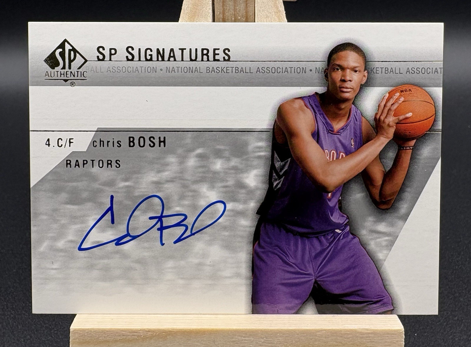 Upper Deck 2003-04 SP Authentic SP Signatures Chris Bosh #CH-A Autographed