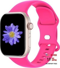 Sport Bands Compatible with 38mm/40mm/41mm/ 42mm-Series 10/11 S/M Hot Pink