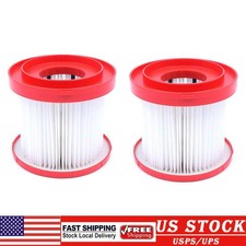 2x HEPA Replacement Filter 49-90-1900 For Milwaukee M28 0780-20 Wet/Dry Vacuums