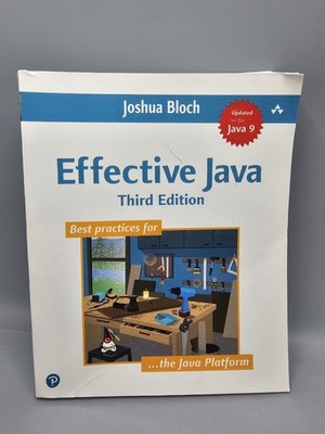 Effective Java by Joshua Bloch - 2017 3rd Edition Update for Java 9-PB