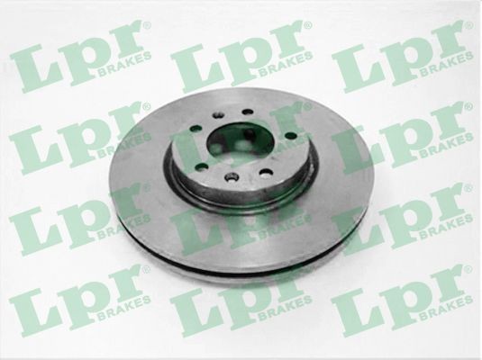 Disque de frein C1281V LPR ventilé 283mm haute résistance Peugeot Citroën