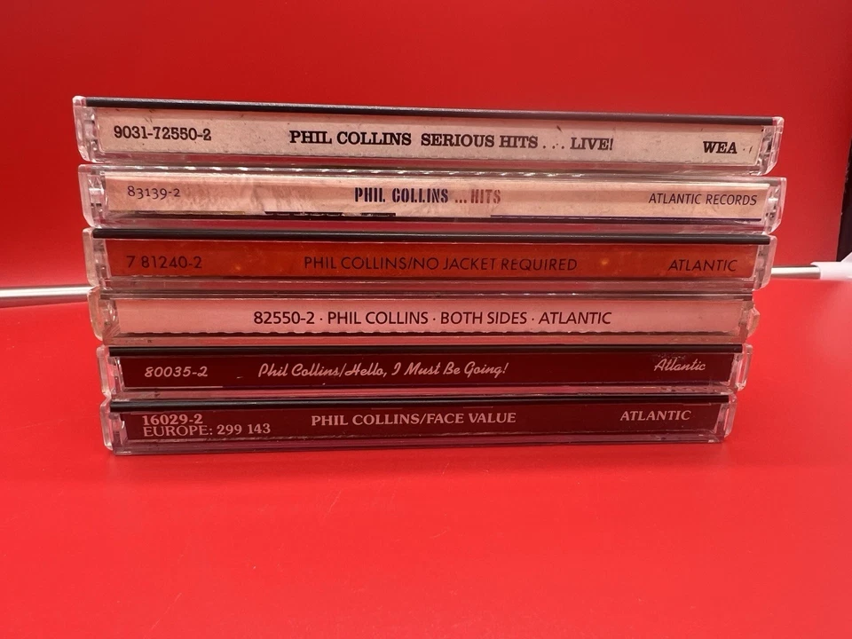 Phil Collins Lot Of 6 Cds——Classic Rock/80’s Pop Music  Foto 3 de 3