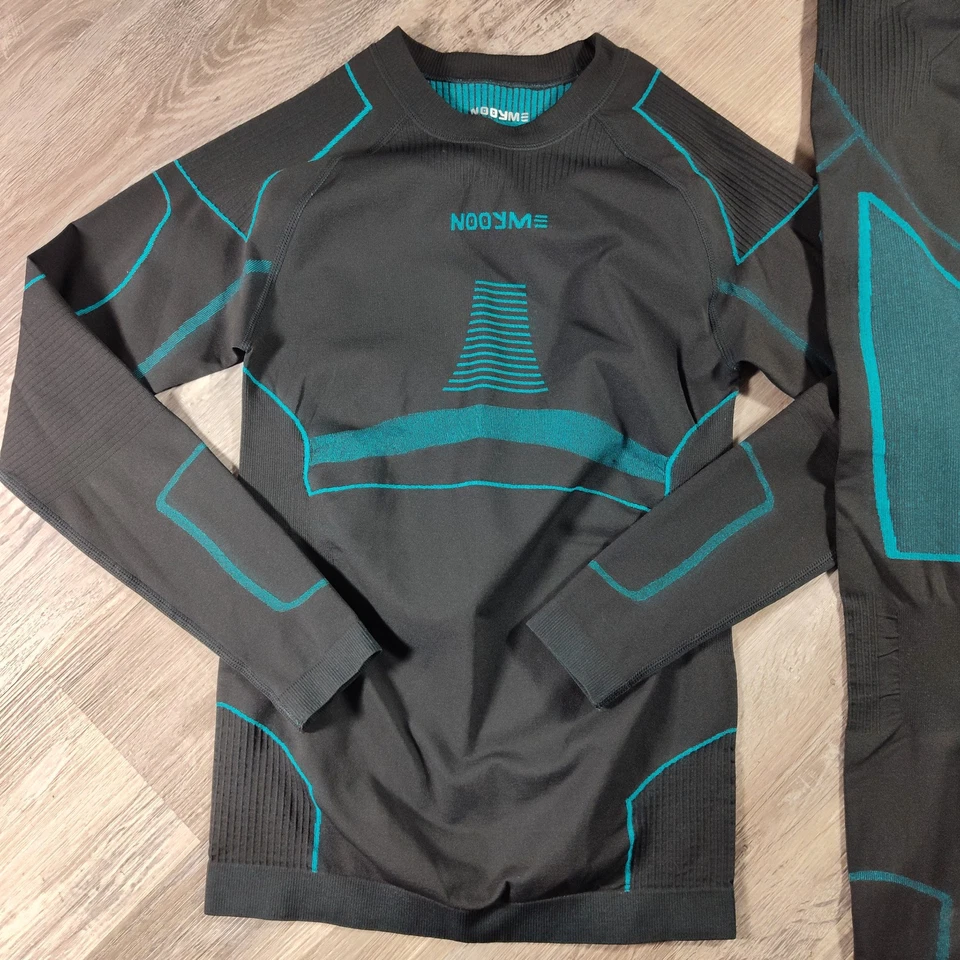 NOOYME Cycling Base Layer Set Women's size Medium Compression Top Bottoms - Image 2 of 4